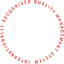 Internationally recognised quality management systems